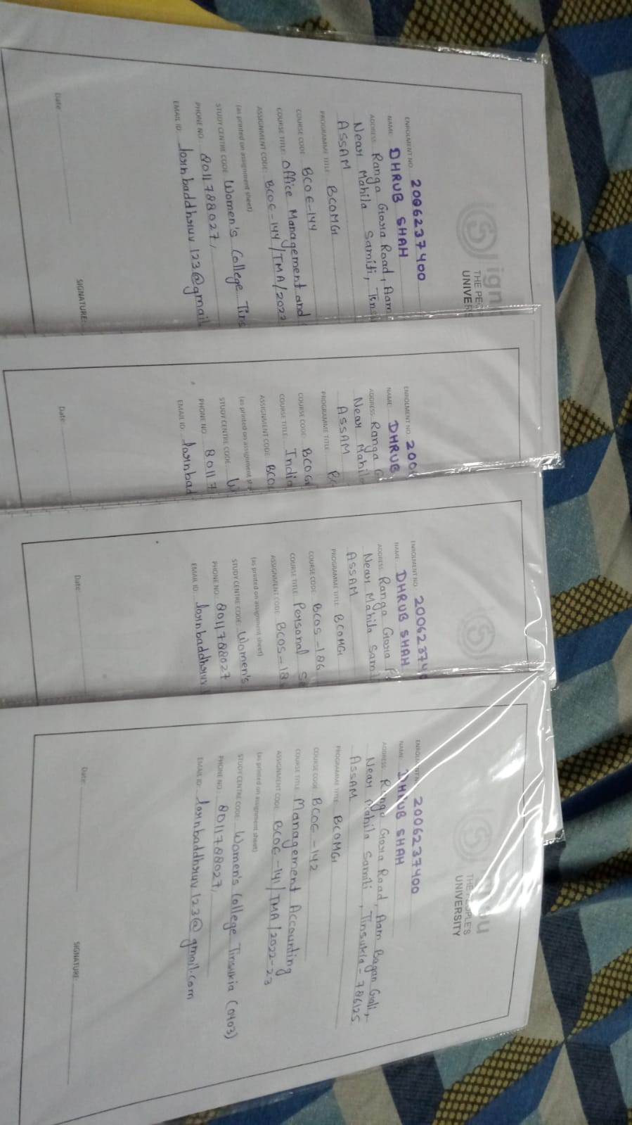 Providing Ignou Handwritten Assignment Online